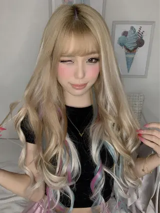 ロング 🌸ドレスアップ 心斎橋店🌸のヘアスタイル