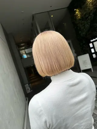 ミディアム カラー デザインカラー🎨 下北沢 / 磯部のヘアスタイル