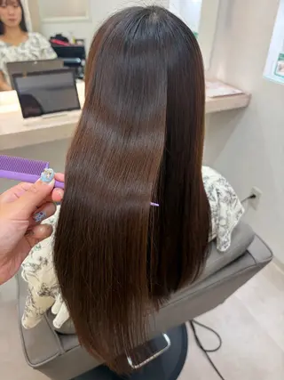 ロング 🌈透け感カラー/ 髪質改善RINA🌈のヘアスタイル