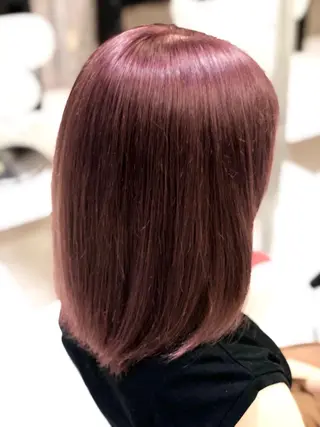ミディアム ショートカット │ 白髪ぼかし│ゆうまのヘアスタイル