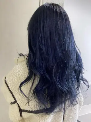 ロング カラー 清村 和音のヘアスタイル
