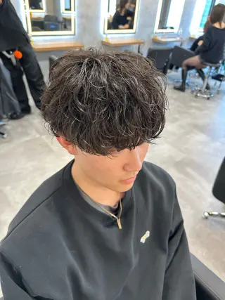 パーマ メンズ 札幌メンズ指名 No. 1/光👑のヘアスタイル