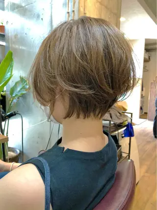 ショート 増山 大起のヘアスタイル