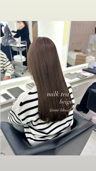 ロング ParveMix🫧 宮﨑 梨里のヘアスタイル