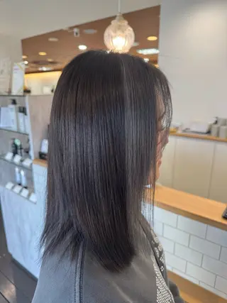 カラー 八木菜美 似合わせ/ニュアンスのヘアスタイル
