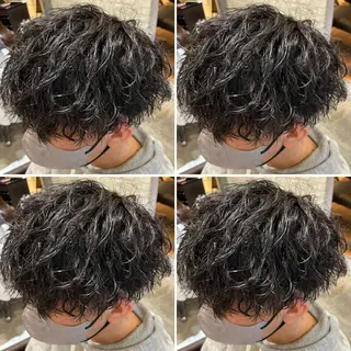 パーマ メンズ メンズパーマ特化 店長望月謙二郎のヘアスタイル