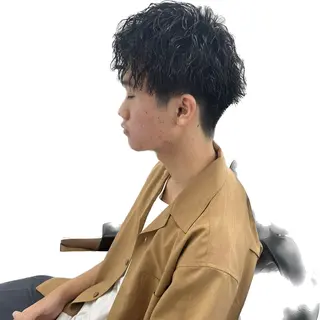 ショート パーマ メンズ Mizuki Yajimaのヘアスタイル