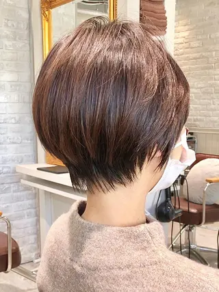 ショート 長谷川 駿のヘアスタイル