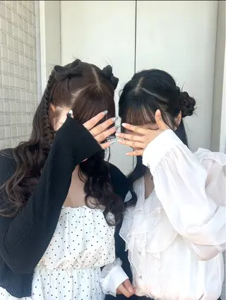 ヘアアレンジ 💖韓国ヘア/ハイト ーン💖mikotoのヘアスタイル