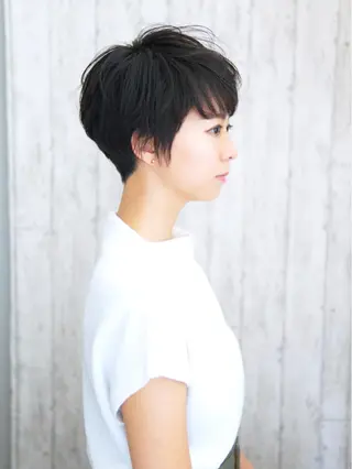 ショート カラー パーマ ヘアアレンジ メンズ キッズ ネイル マツエク・マツパ 永野 良一のヘアスタイル