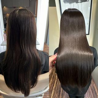ロング 福西 司のヘアスタイル