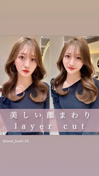 ロング 縮毛矯正✨🫧 レイヤー川村利幸のヘアスタイル