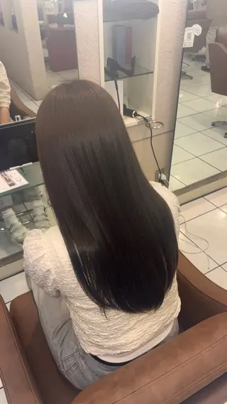 ロング カラー 艶カラー 髪質改善 🍓苺奈のヘアスタイル