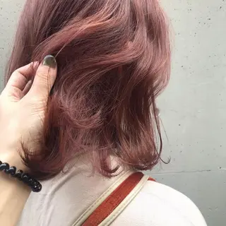 ミディアム カラー ヘアアレンジ 酸性縮毛矯正🧴韓国 レイヤー/髪質改善のヘアスタイル