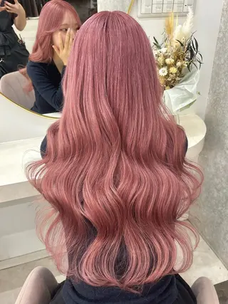 ロング ☘️はるみ☘️縮毛矯 正/カット/大宮のヘアスタイル