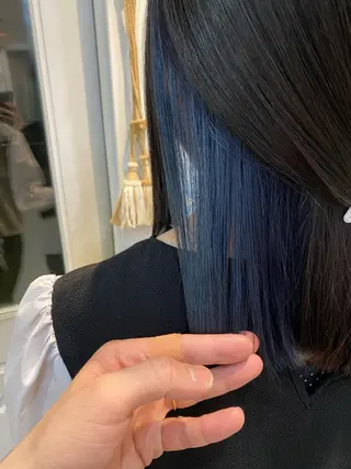 カラー Sabby氏川洸希 パーマのヘアスタイル