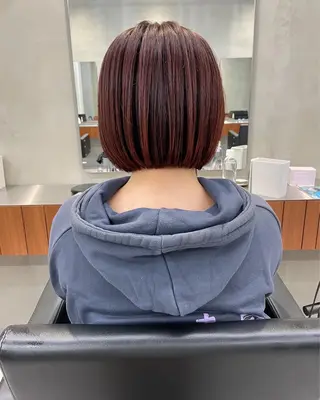 ショート カラー 華 /ショート/ボブのヘアスタイル