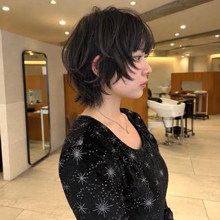 ショート カラー kakeru/ボブ レイヤー・パーマのヘアスタイル