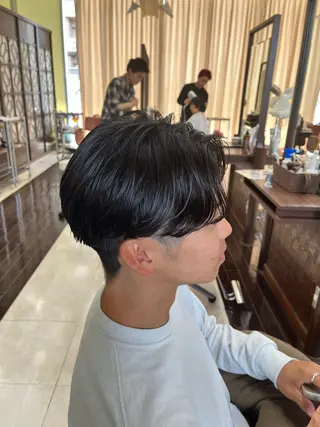 ショート パーマ メンズ 🧊メンズ特化🧊 高木航希のヘアスタイル