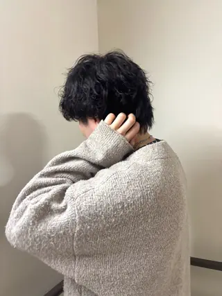 ショート パーマ 柏木 鈴のヘアスタイル