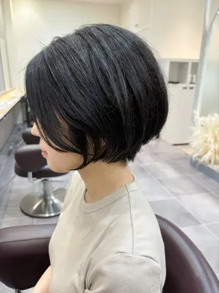 ショート パーマ 平山 正樹のヘアスタイル