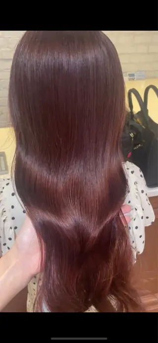 ロング カラー ご新規様限定 透明感カラーKANAのヘアスタイル