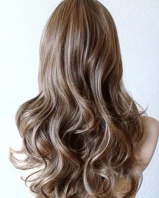 ロング カラー パーマ ヘアアレンジ 大阪レミーエクステ チビ編み込みのヘアスタイル
