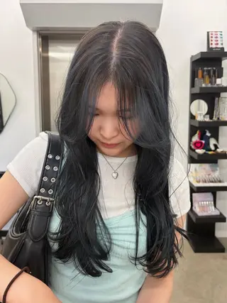 ロング カラー Nico☺︎🎀YU レイヤー/カットのヘアスタイル
