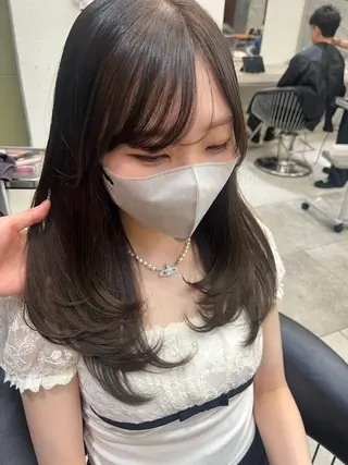ロング こと 🐰のヘアスタイル