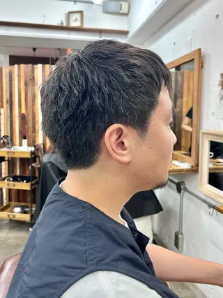 ショート メンズ 木村陸弥🌿似合わせ 再現性メンズヘアのヘアスタイル