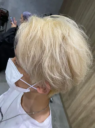 カラー メンズ 髪質改善/レイヤー カット手塚奨のヘアスタイル