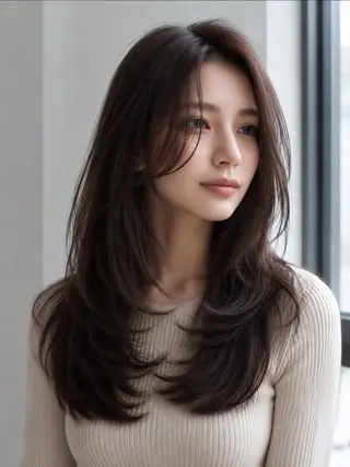 ロング カラー ✨毛髪診断で絶対綺麗 ✨美髪艶髪専門✨高浪のヘアスタイル