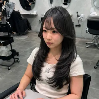 ロング 韓国特化🇰🇷千葉 /レイヤーカット竜生のヘアスタイル