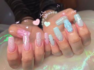 ネイル 💜bora .のネイルデザイン