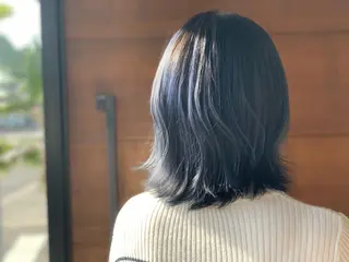 ミディアム カラー IORI #韓国ヘア#髪質改善のヘアスタイル
