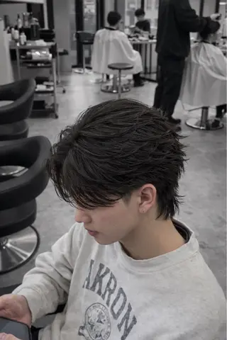 ショート パーマ メンズ ⚡️お値段以上⚡️ RYUKIのヘアスタイル