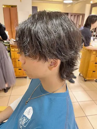ショート パーマ ヘアアレンジ メンズ 韓国レイヤー/ 💎Tomoya💎のヘアスタイル