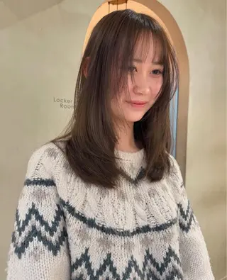 セミロング 履歴回収❎ブリーチ/ レイヤーボブ🪄aiのヘアスタイル