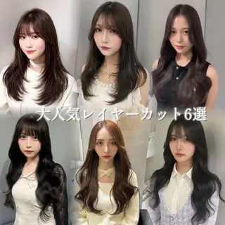 ロング 💎韓国レイヤー× 髪質改善ゆうま💎のヘアスタイル