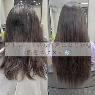 セミロング カラー ヘアアレンジ FAAM Tsuneのヘアスタイル