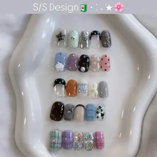 ネイル Aki ୨୧のネイルデザイン