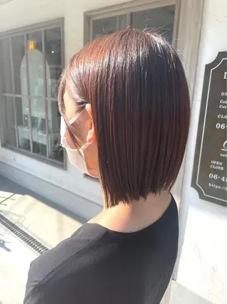 ショート カラー ひがし はるなのヘアスタイル
