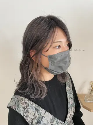 セミロング カラー 筑紫通り沿い | eNeのマツエク・マツパデザイン