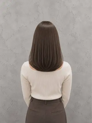セミロング 🫧‪縮毛矯正 かとうよしき🫧のヘアスタイル