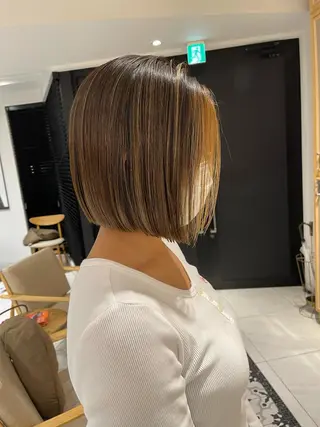 透明感カラー/ レイヤー🤎mamiのヘアスタイル