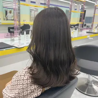 ミディアム カラー ヘアアレンジ 【透明感×レイヤー】 🍃RIKU🍃のヘアスタイル