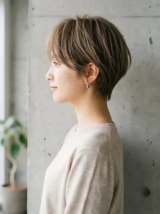 ショート ショート×髪質改善 【松戸】澤田 周のヘアスタイル