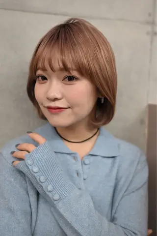ショート みいなブリーチモデル 募集中！のヘアスタイル