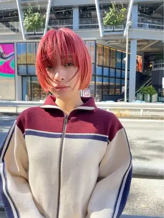 ショート 渋谷ショート、パーマ 美容師vain はるのヘアスタイル