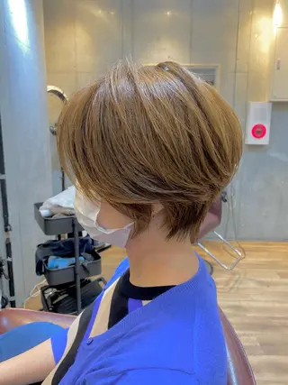 ショート 増山 大起のヘアスタイル